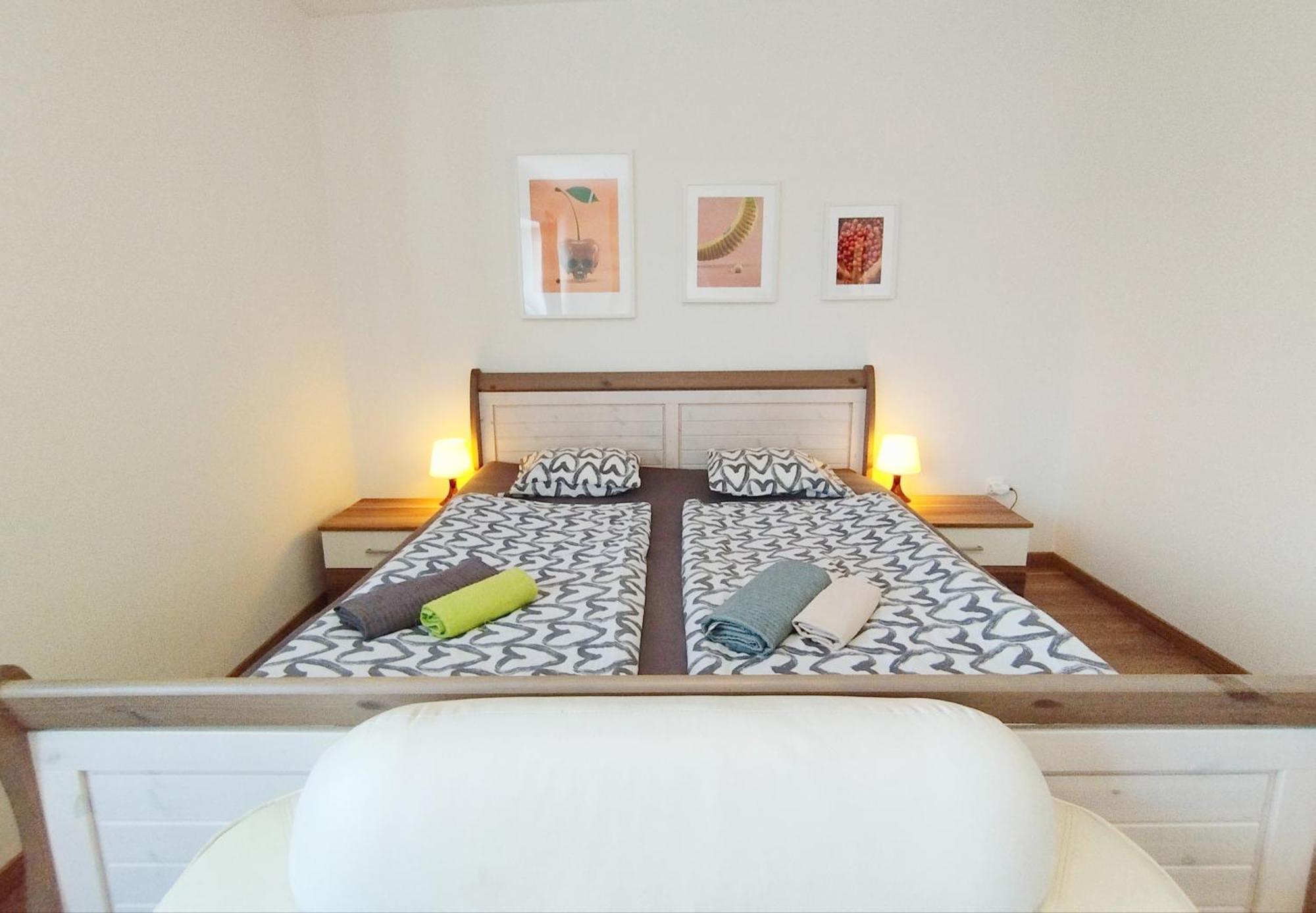 Cozy Rooftop With Balcony براغ المظهر الخارجي الصورة
